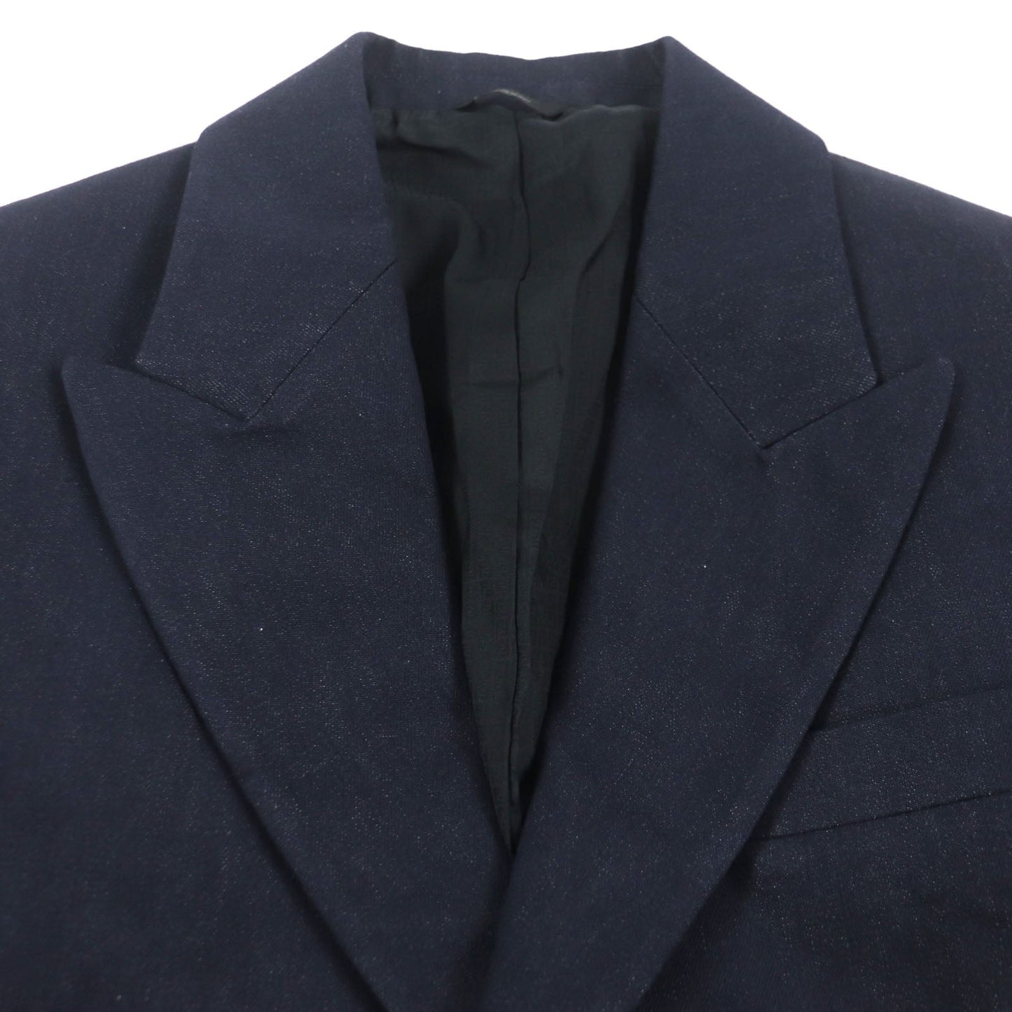 FENDI Chester coat FF0652 Outer: 99% cotton, Outer: 1% polyester, Lining: 100% cupra Indigo mens 50