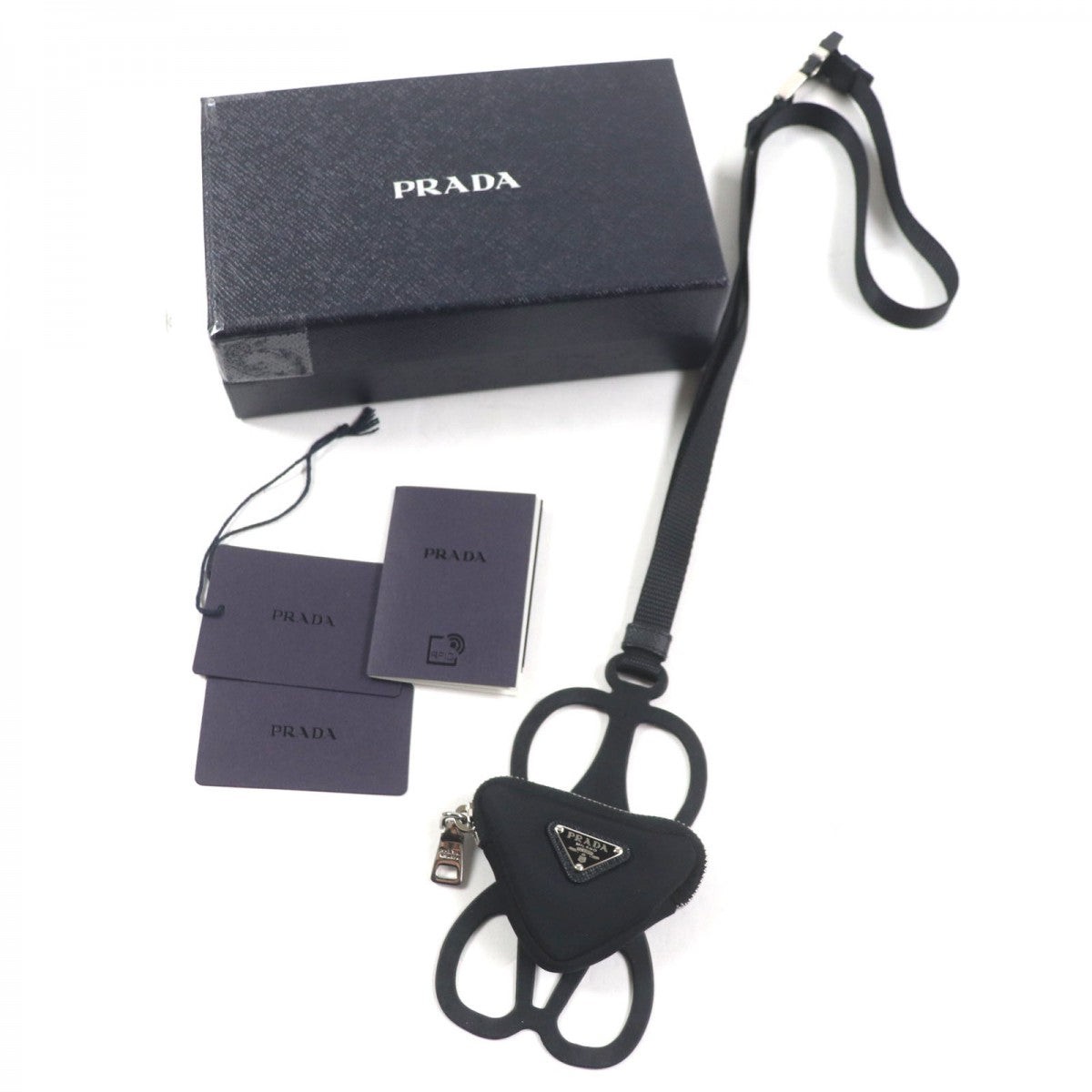 PRADA strap 1ZT054 Main: Nylon black mens