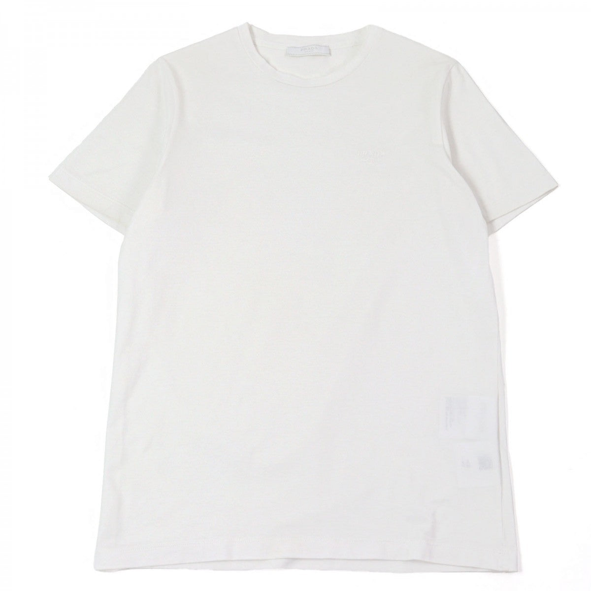 PRADA Short sleeve T-shirt UJN884 Main: 100% cotton white mens XS