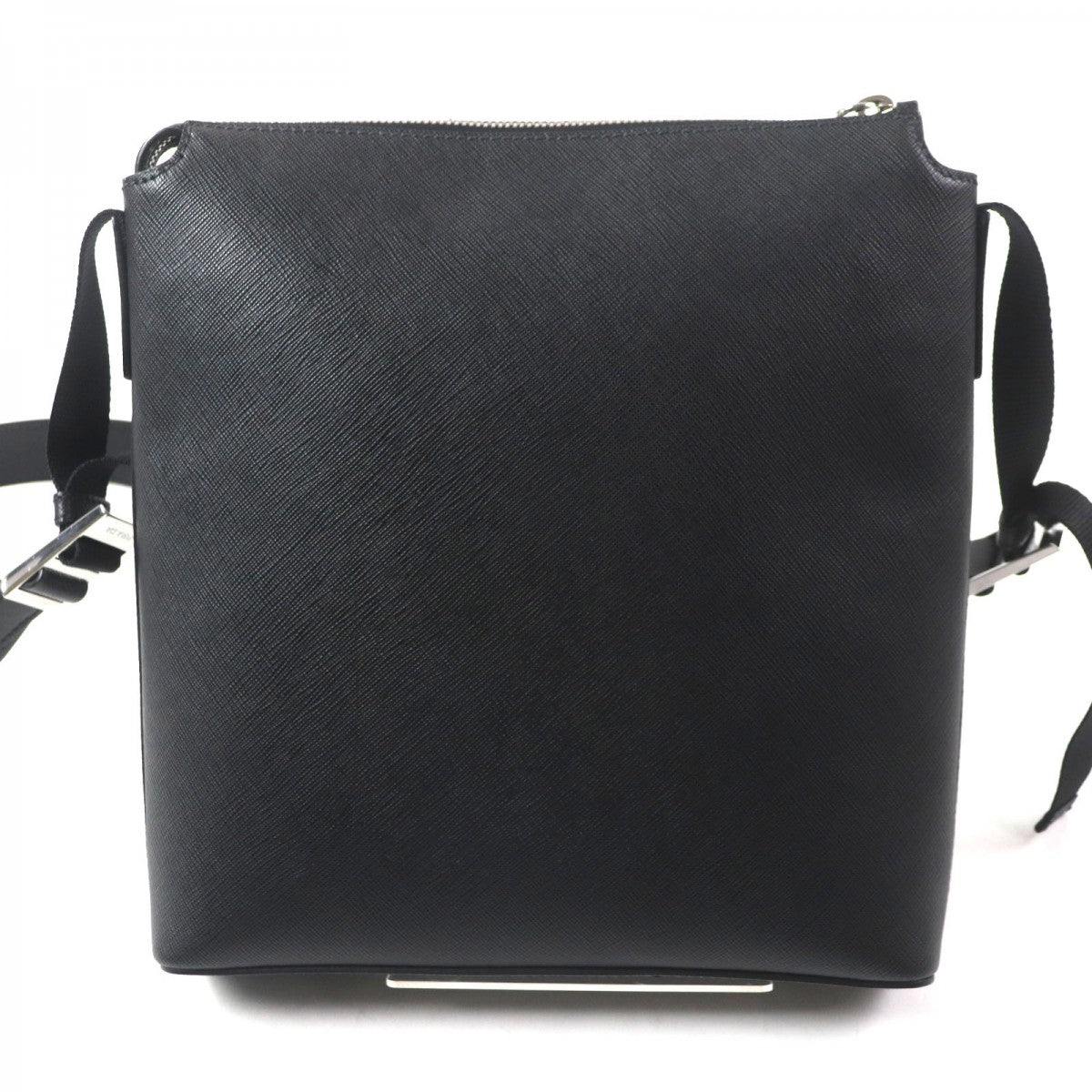 PRADA Shoulder Bag Main: Saffiano leather black mens