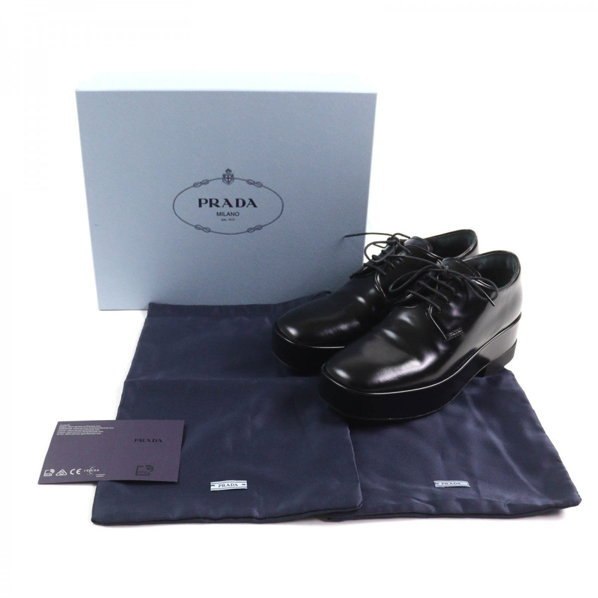 PRADA Dress shoes Main: Leather black Women 35.5