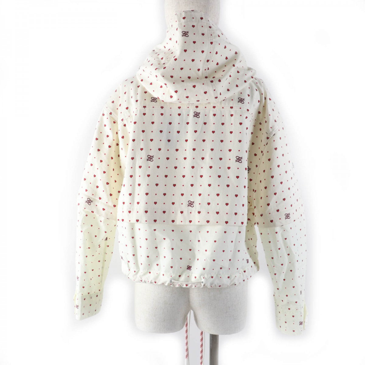 FENDI Denim Jacket FLF648 cotton Ivory 38