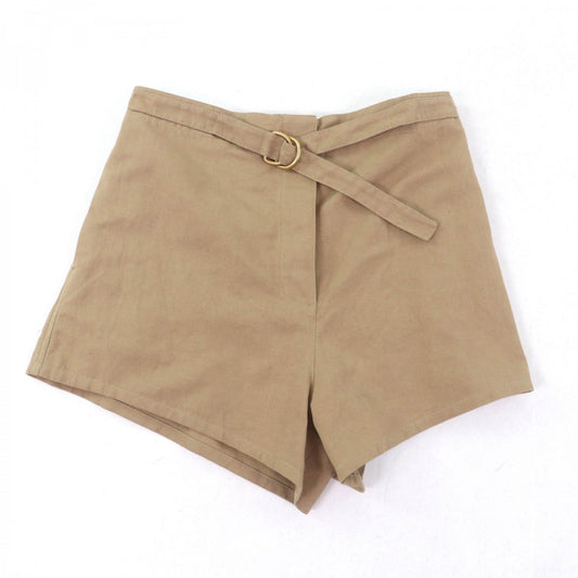 PRADA Shorts P279H Main: 62% cotton, Main: 38% linen, Part: 100% cotton Brown Women 36
