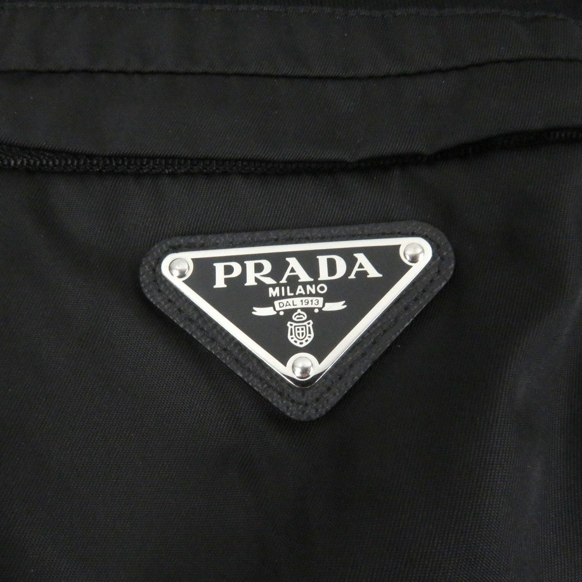 PRADA sweat UJL096 Main: 70% cotton, Main: 30% polyamide, Part: 100% recycled polyamide black mens S