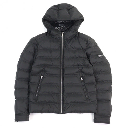 PRADA Down jacket SGH072 recycled polyester black 46