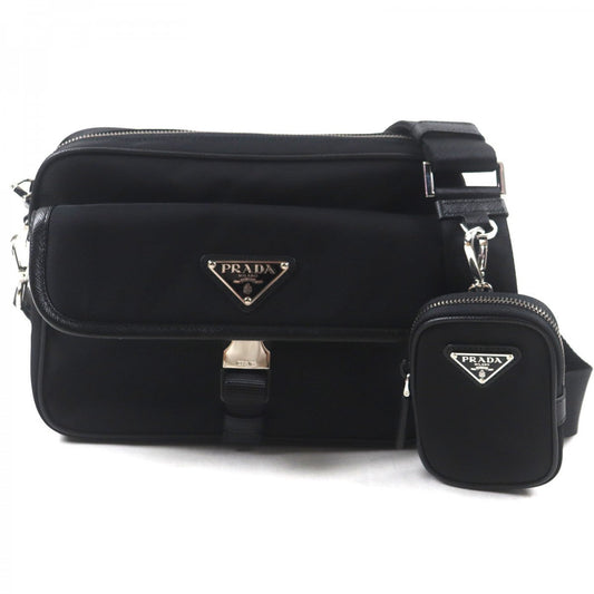 PRADA Shoulder Bag Nylon black