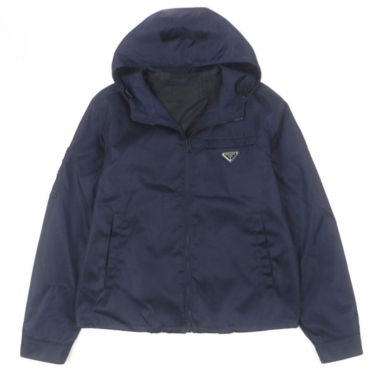 PRADA Nylon jacket SGX685 recycled polyamide Navy 46