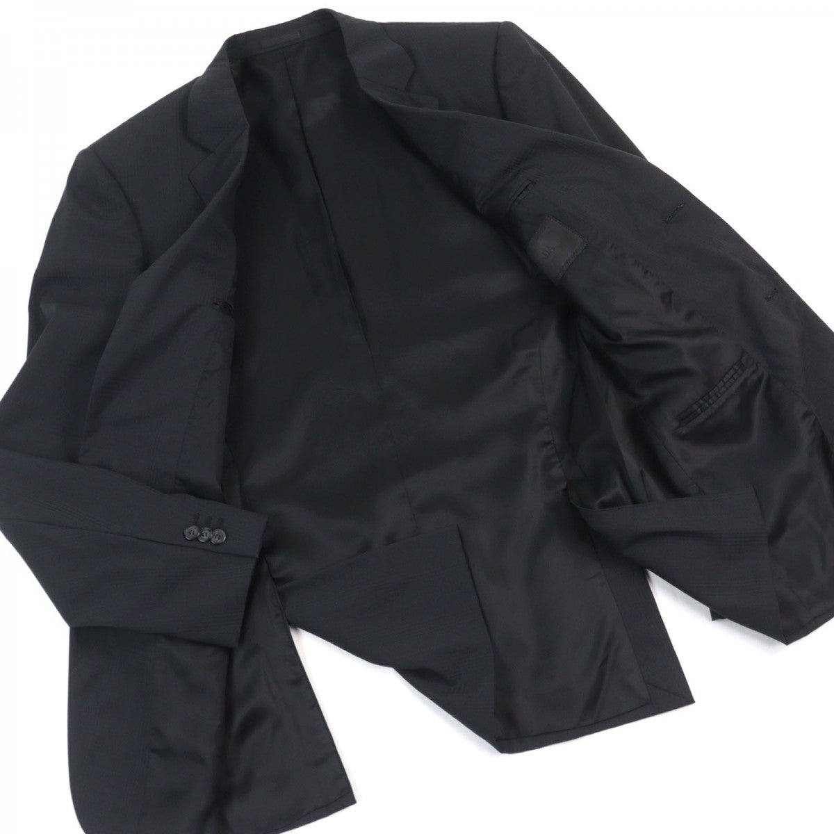 PRADA suit UAA365 Virgin wool Dark Gray Check Pattern