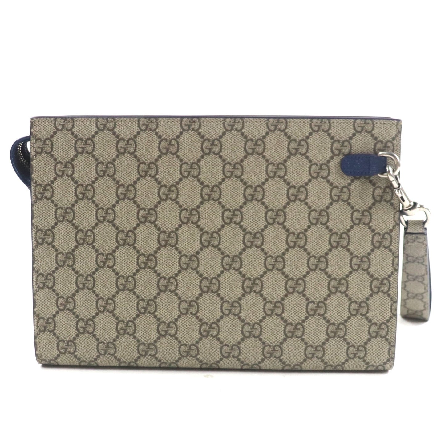 Gucci GG Supreme Canvas Clutch Bag