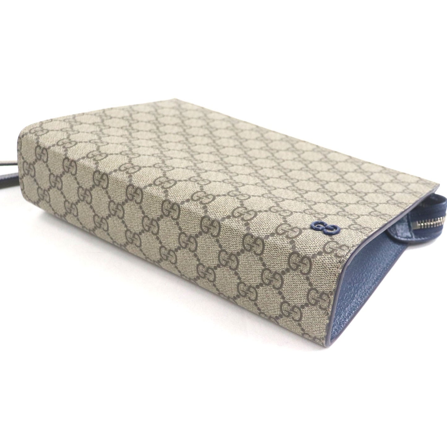 Gucci GG Supreme Canvas Clutch Bag