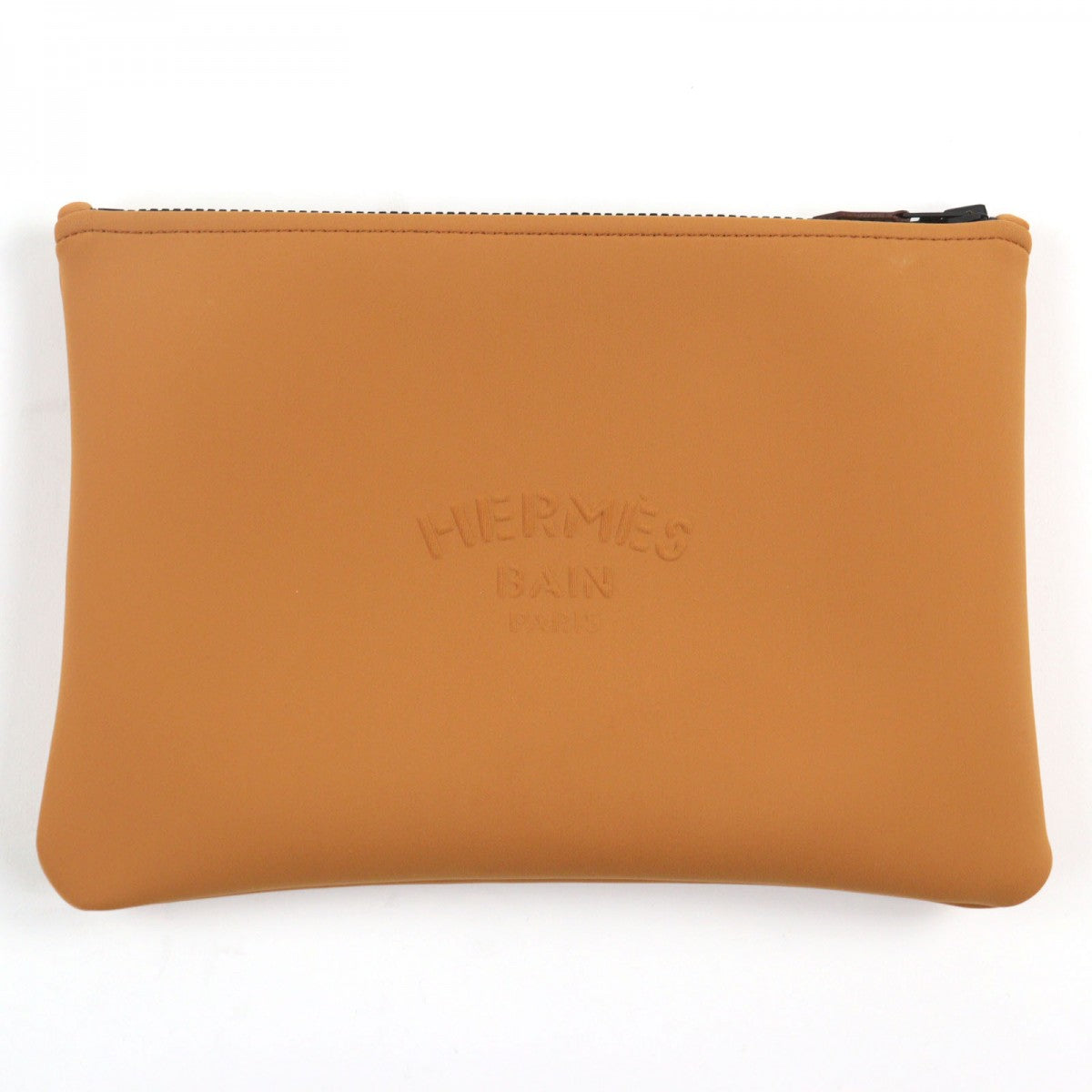 HERMES Pouch Nylon caramel Neoban Mayon Malang MM