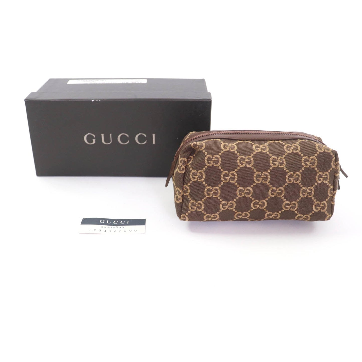 Gucci GG canvas Cosmetics Pouch