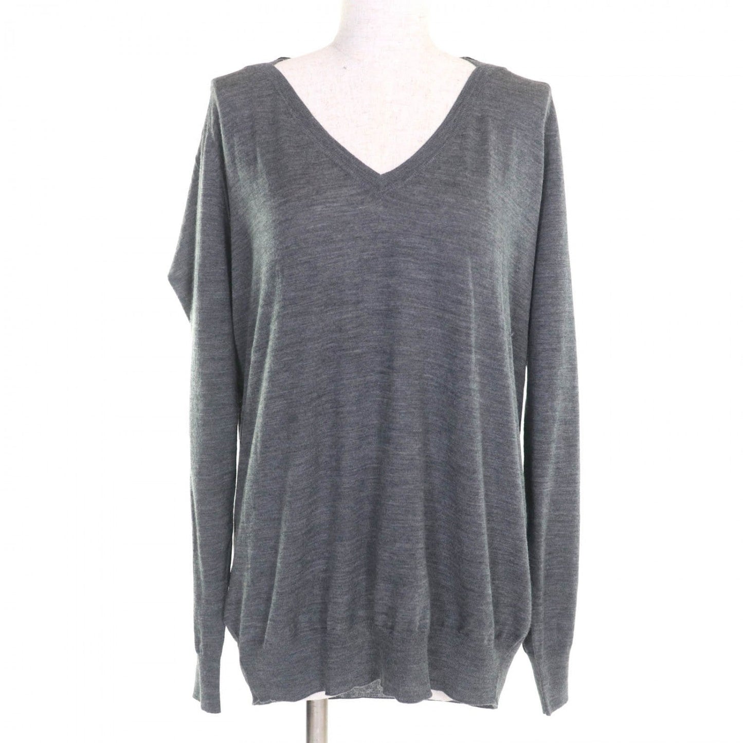 PRADA knit P24Q0U wool gray 40