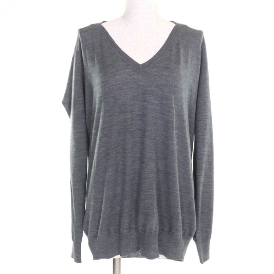 PRADA knit P24Q0U wool gray 40