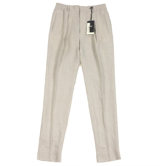 FENDI slacks FB0767 linen beige 48