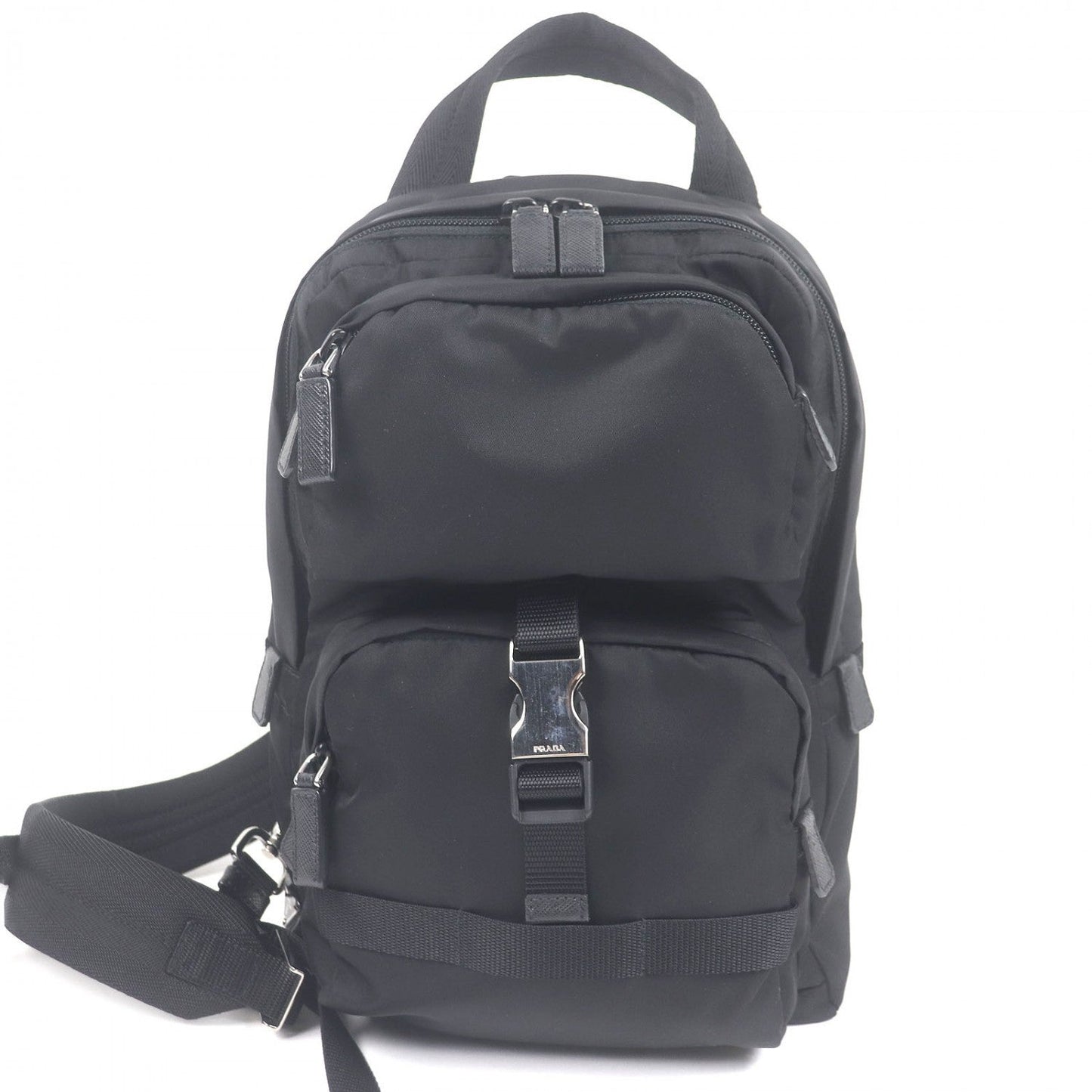 PRADA Sling bag Nylon black