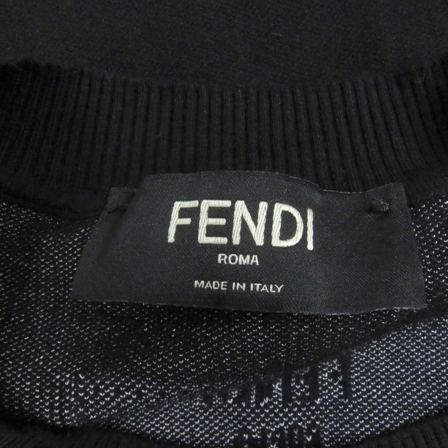 FENDI sweater FZX030 Rayon black 48