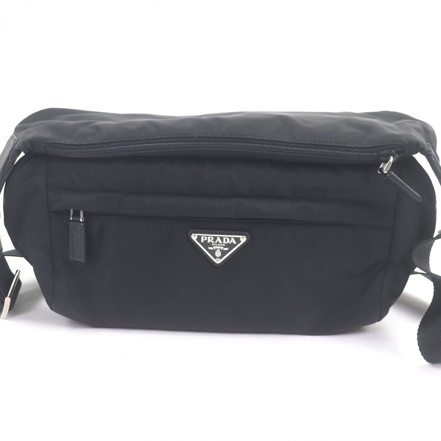 PRADA Shoulder Bag recycled polyamide black