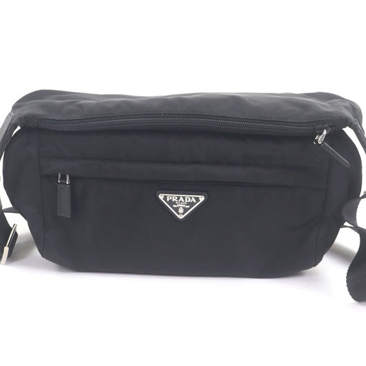 PRADA Shoulder Bag recycled polyamide black