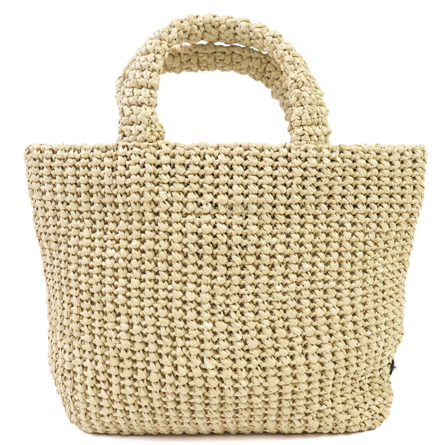 PRADA Tote Bag Rayon natural Raffia