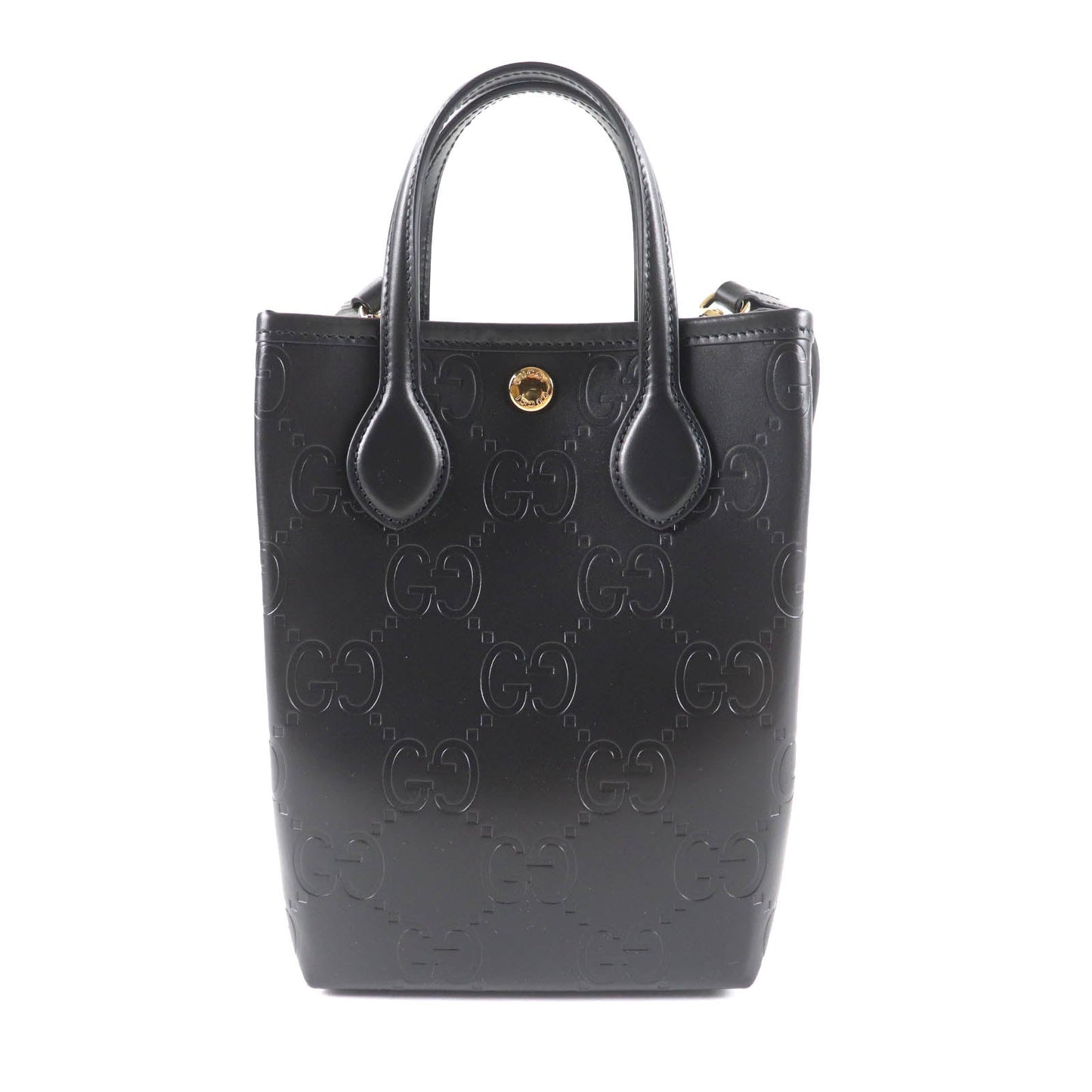 Gucci GG Super Mini Leather 2way Shoulder Bag