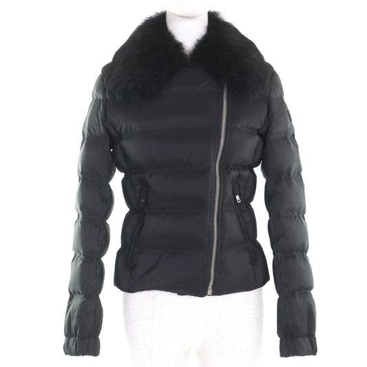 PRADA Down jacket 29Y510 Lamb leather black 40