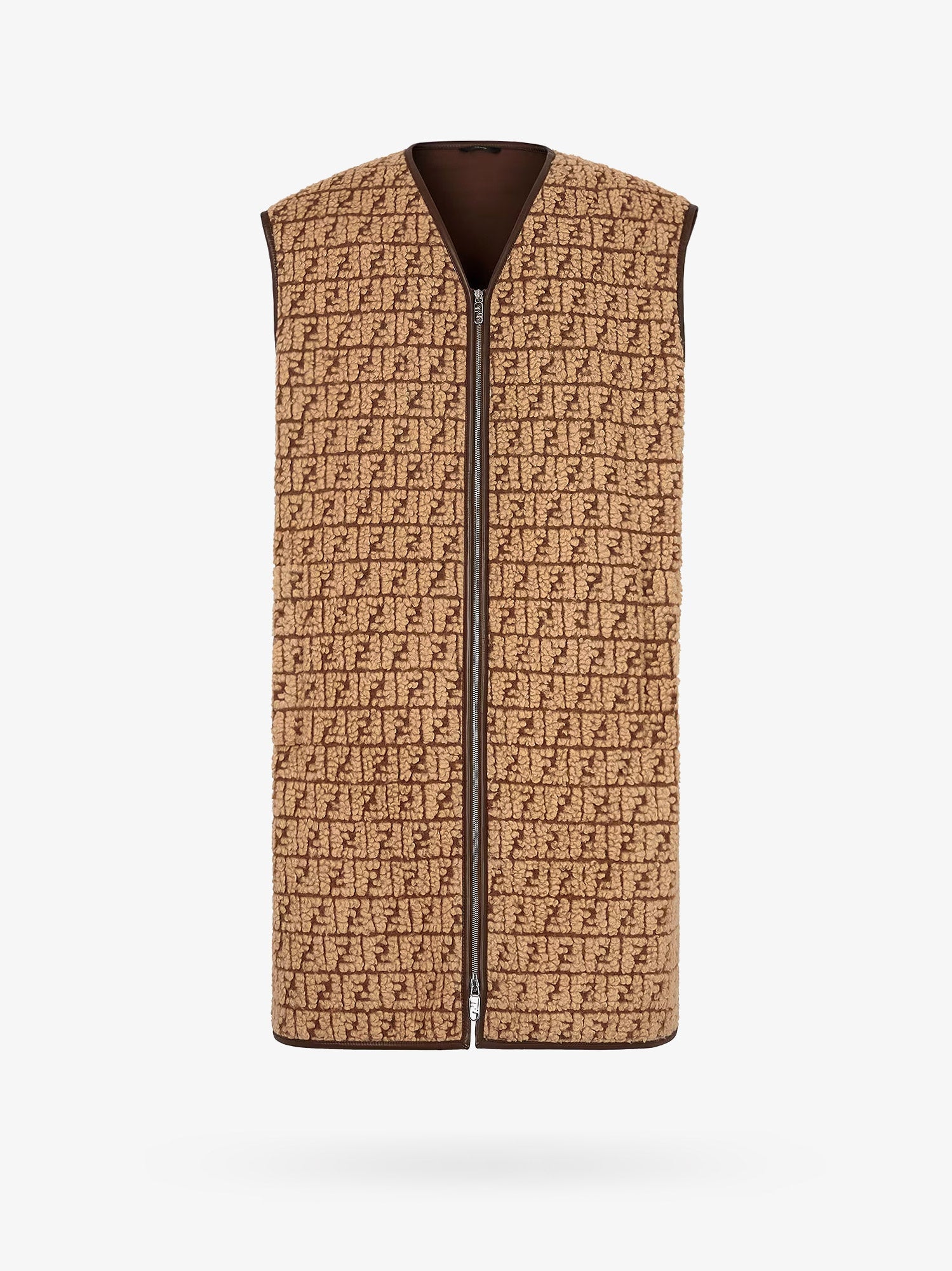 Fendi Man Fendi Man Beige Vests