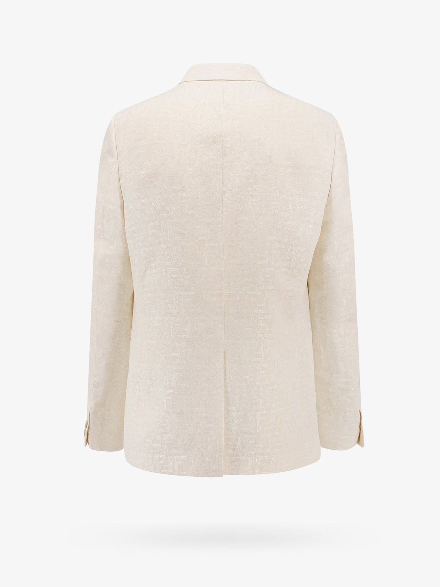 Fendi Man Fendi Man White Blazers E Vests