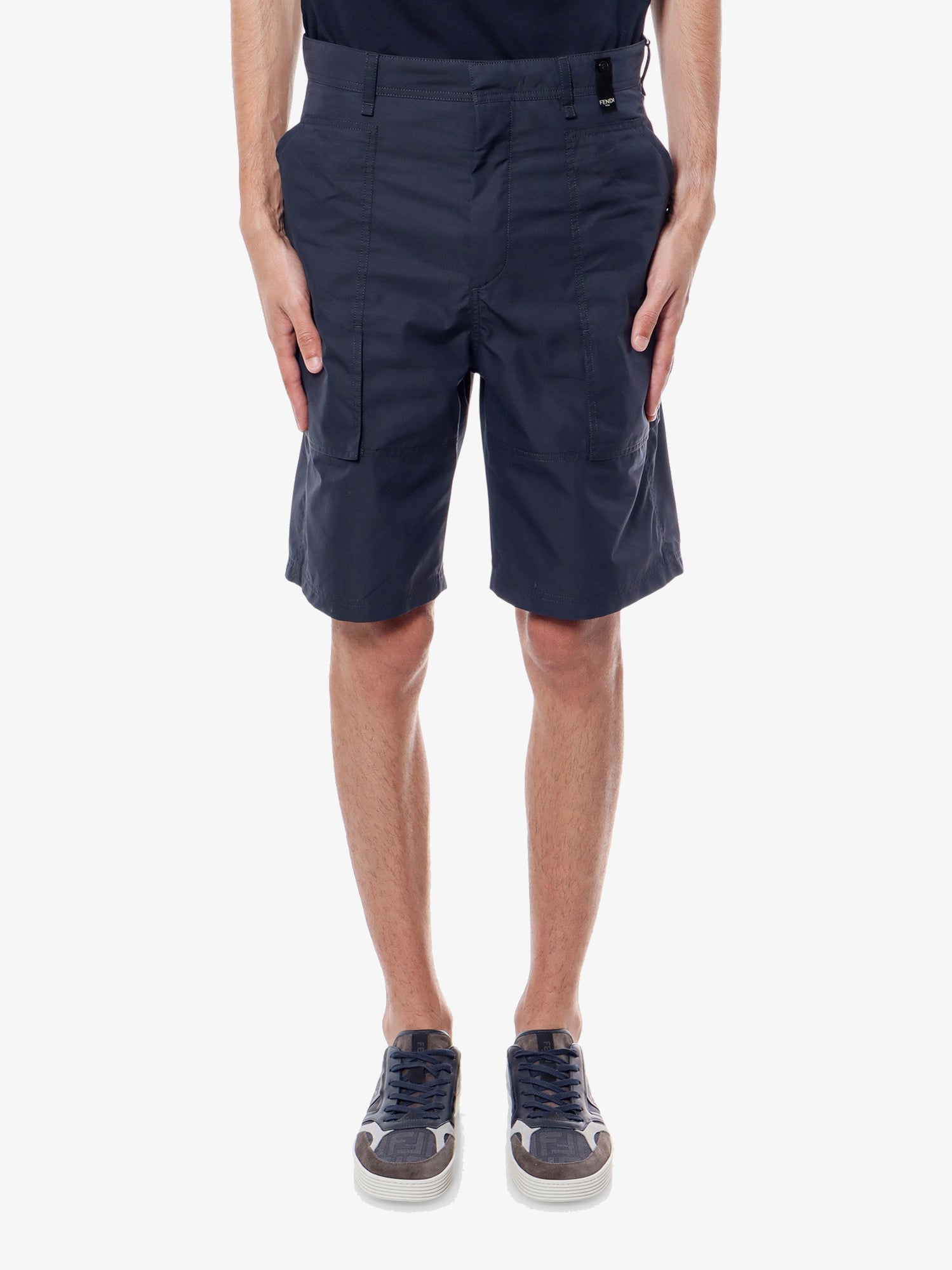 Fendi Man Fendi Man Blue Bermuda Shorts