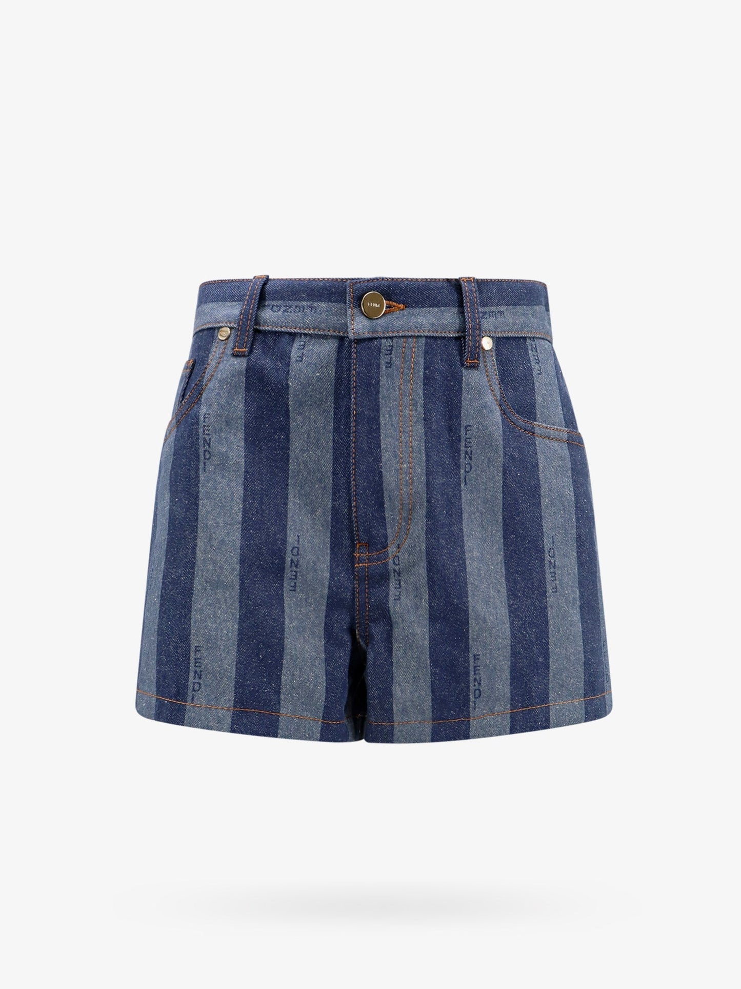 Fendi Woman Fendi Woman Blue Shorts