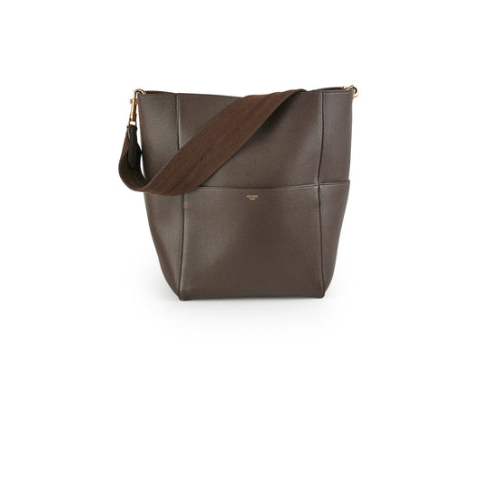 Luxury CELINE Seau Sangle Bucket Bag