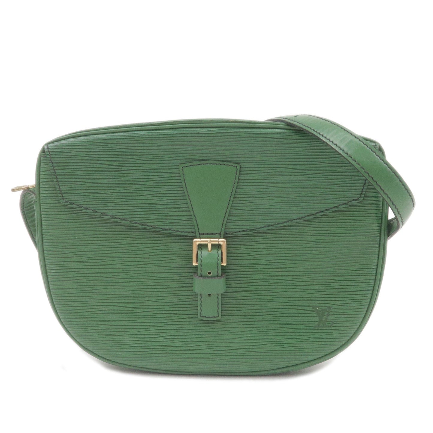 Louis Vuitton Epi Jeune Fille Shoulder Bag Borneo Green