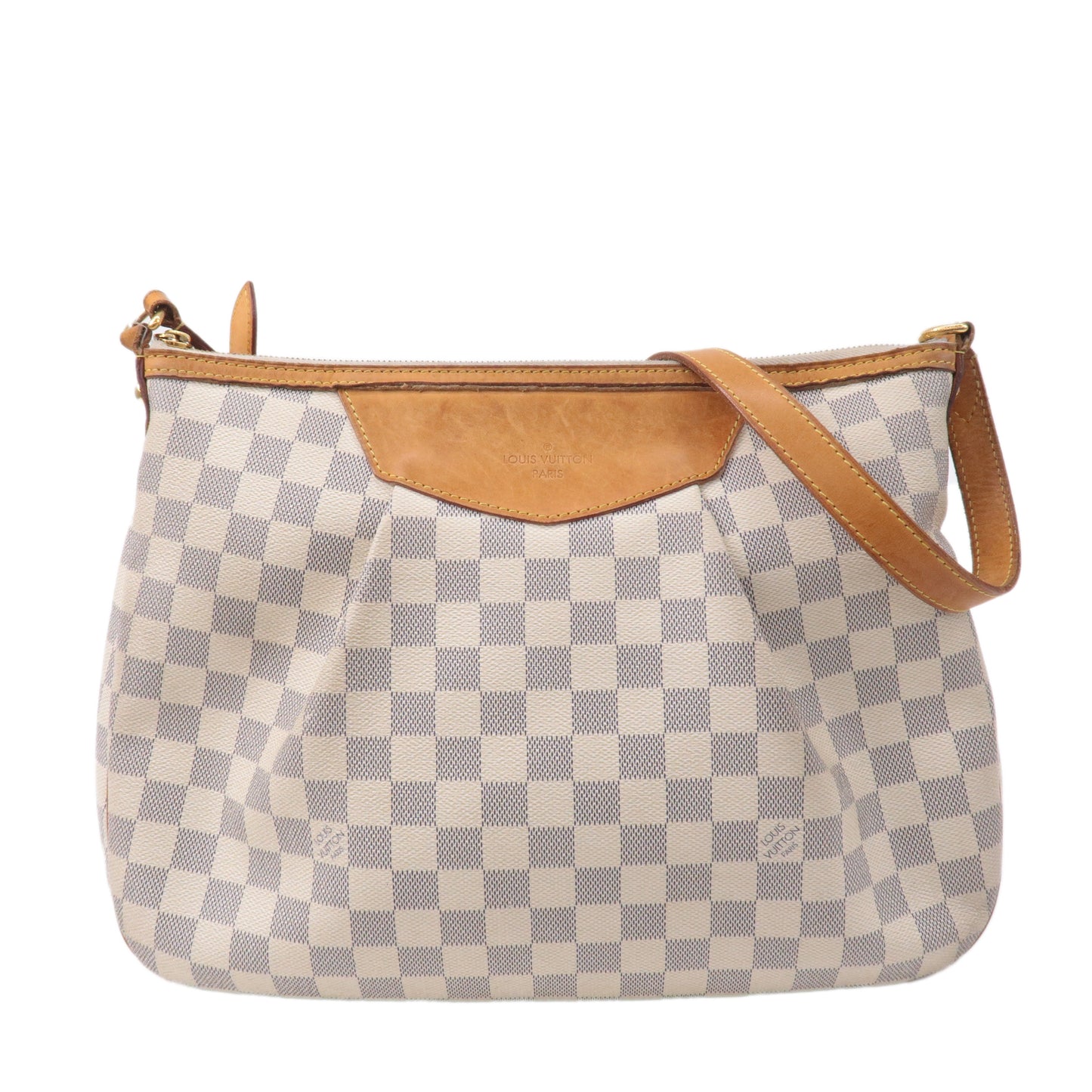 Louis Vuitton Damier Azur Sirac MM Shoulder Bag