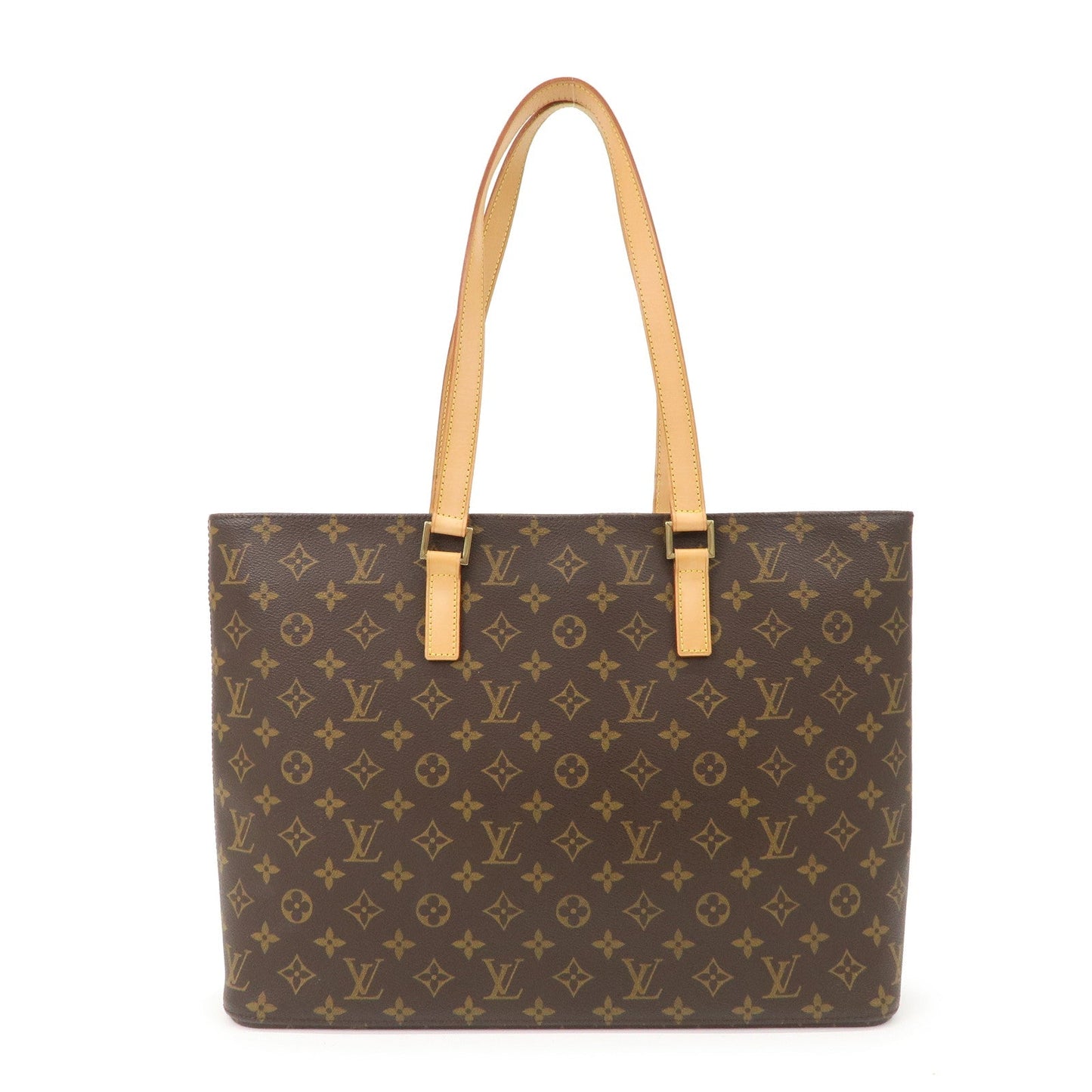 Louis Vuitton Monogram Luco Tote Bag Brown