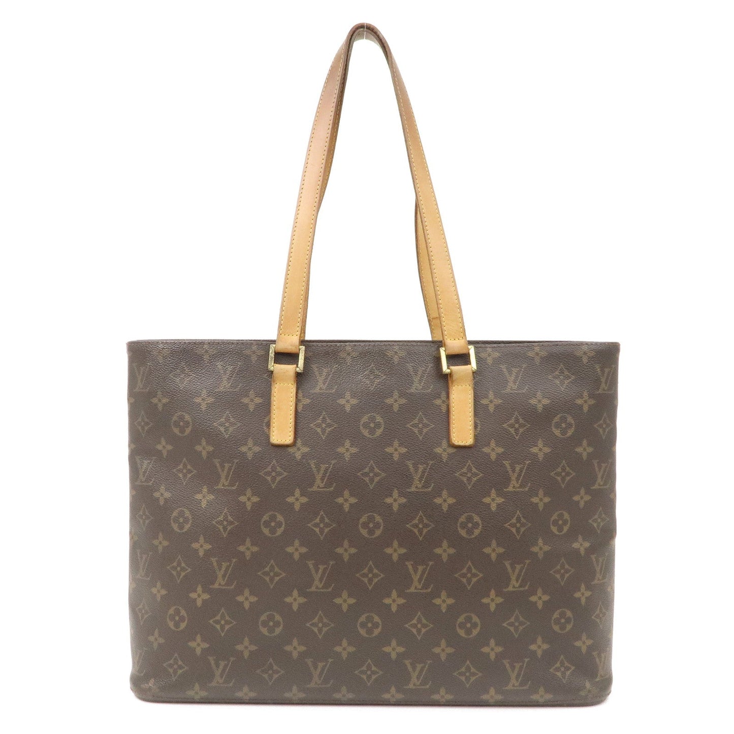 Louis Vuitton Monogram Luco Tote Bag Hand Bag Brown