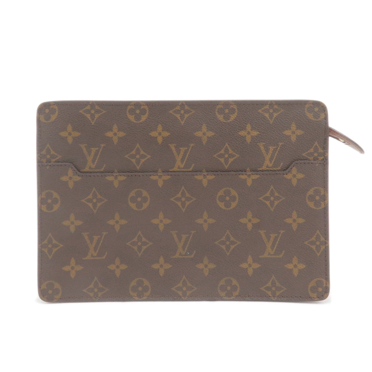 Louis Vuitton Monogram Pochette Homme Clutch Bag
