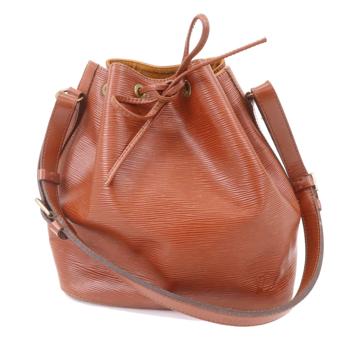Louis Vuitton Epi Petit Noe Shoulder Bag Kenya Brown