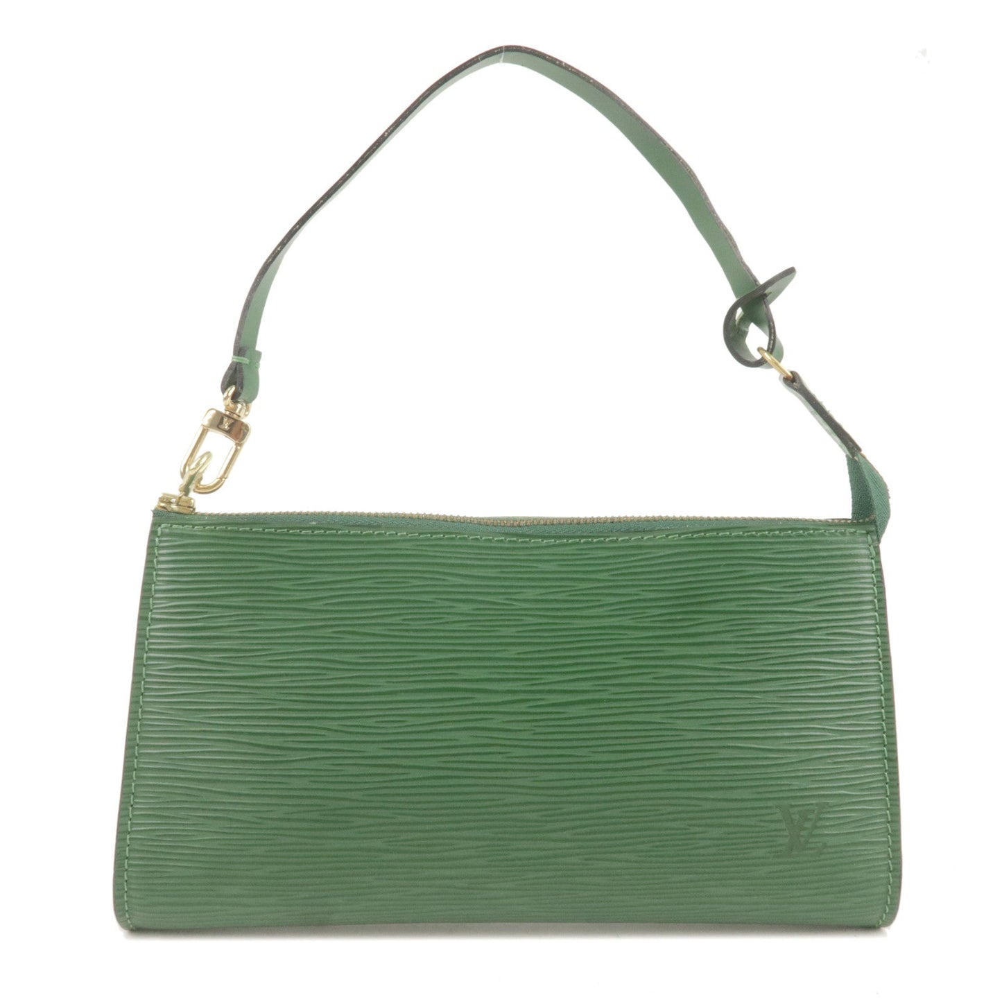 Louis Vuitton Epi Pochette Accessoires Pouch Borneo Green Clutch