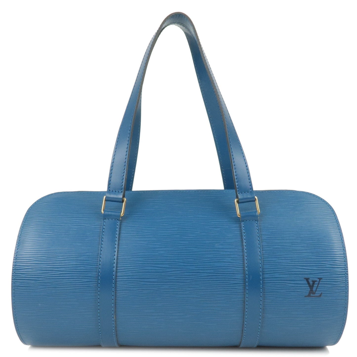 Louis Vuitton Epi Soufflot Shoulder Bag Toledo Blue