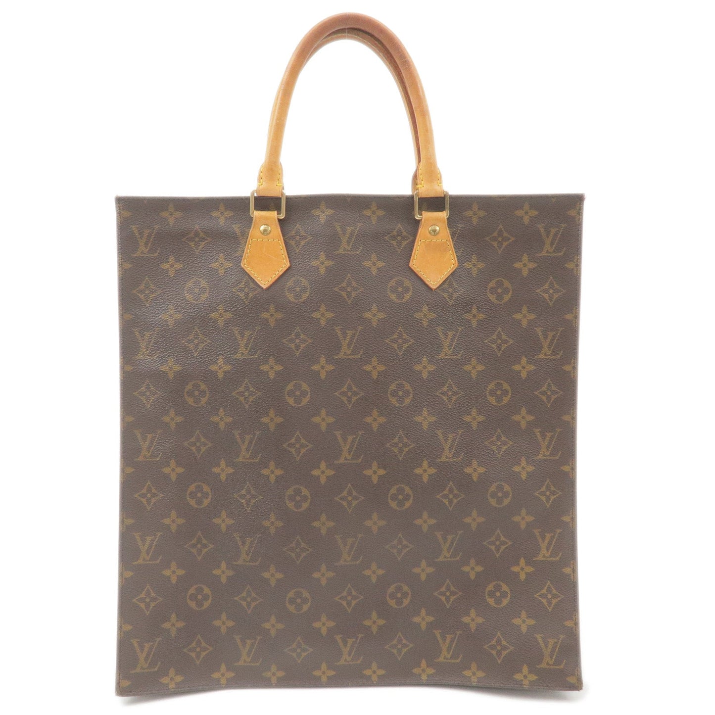 Louis Vuitton Monogram Sac Plat Hand Bag