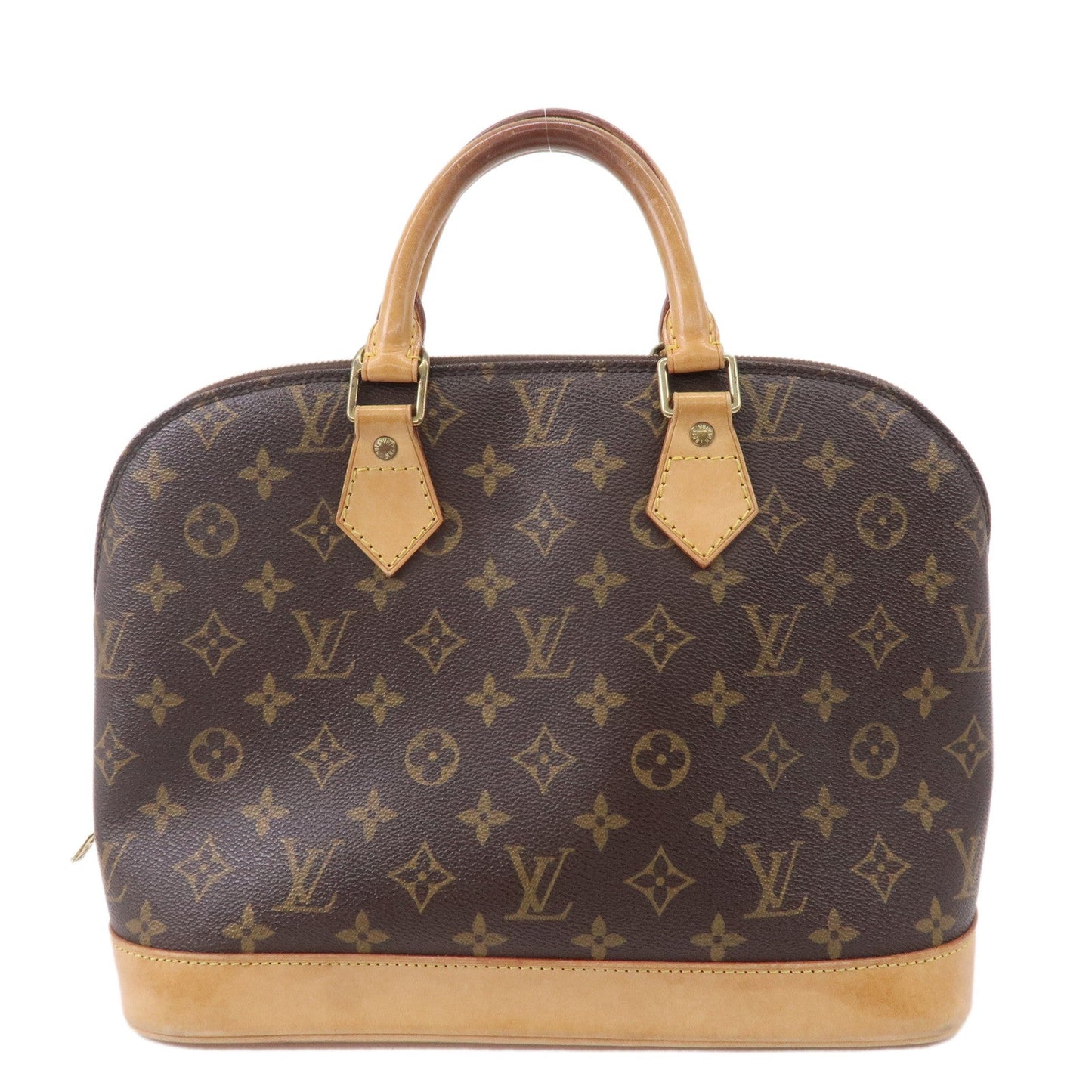 Louis Vuitton Monogram Alma Hand Bag Brown