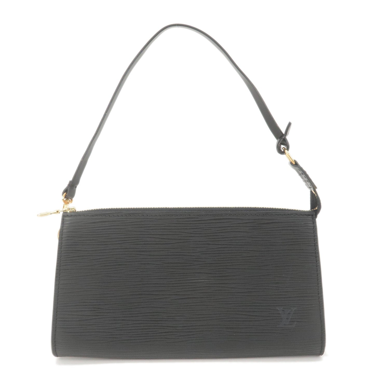 Louis Vuitton Epi Pochette Accessoires Pouch Noir Clutch