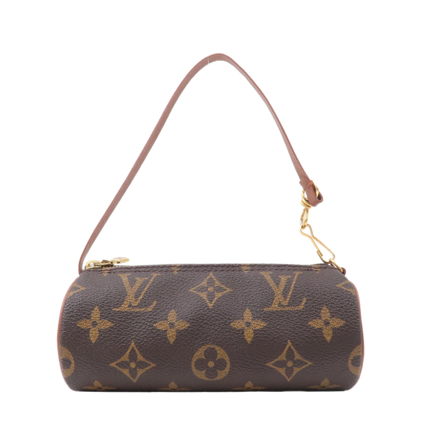 Louis Vuitton Monogram Pouch for Papillon Bag Old Type Brown