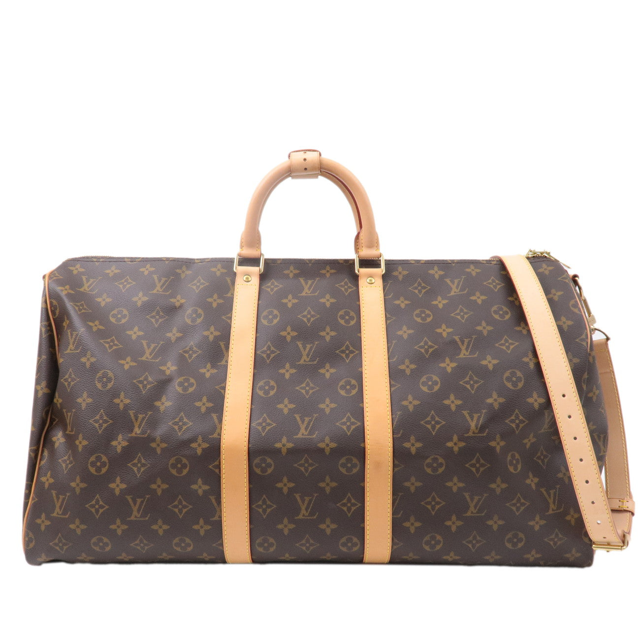 Louis Vuitton Monogram Keep All Bandouliere 55 Bag