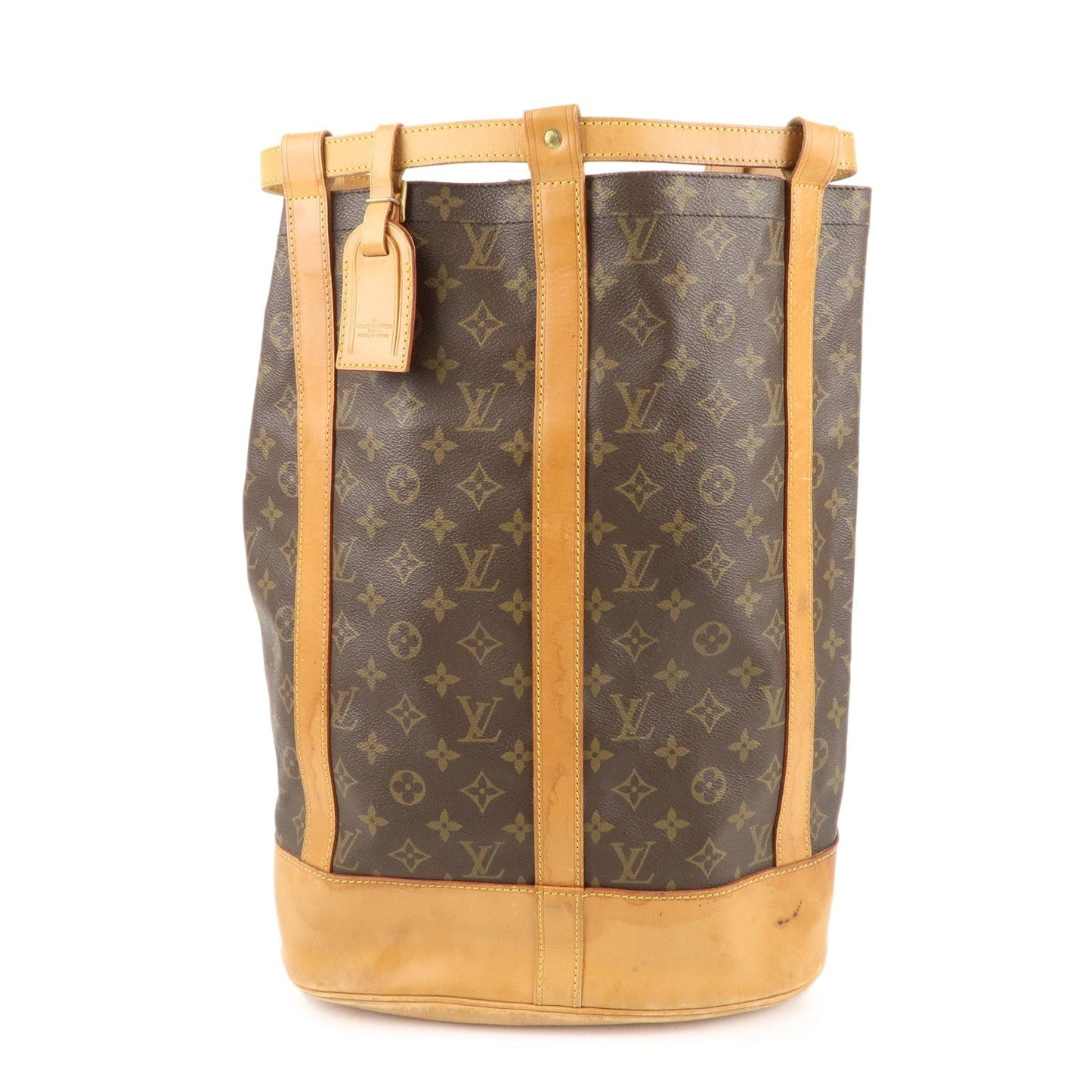 Louis Vuitton Monogram Randonnee GM Laundry Bag Brown