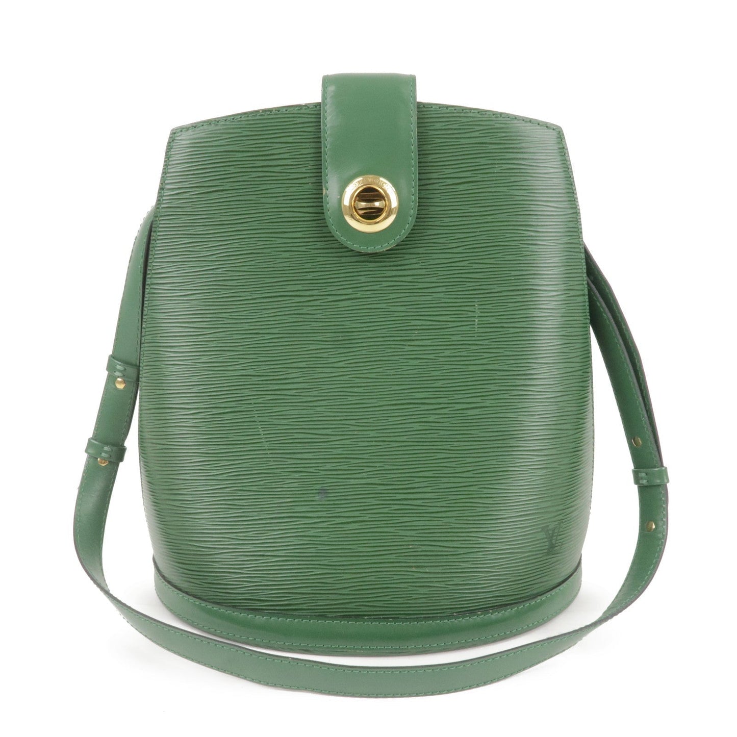 Louis Vuitton Epi Cluny Shoulder Bag Borneo Green