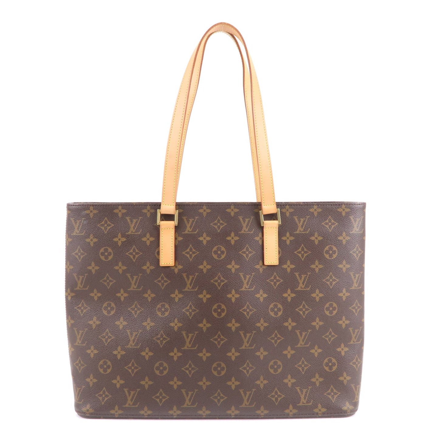 Louis Vuitton Monogram Luco Tote Bag Hand Bag Brown