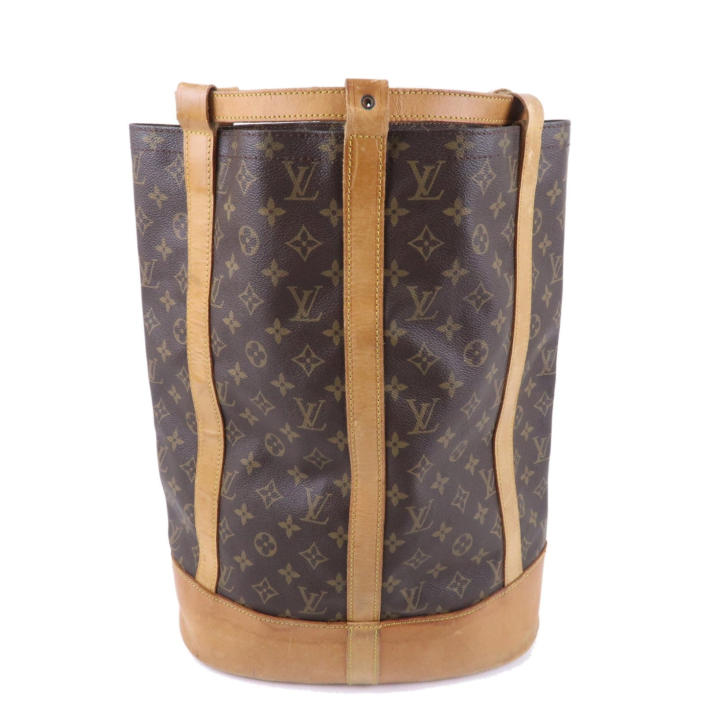 Louis Vuitton Monogram Randonnee GM Laundry Bag Brown