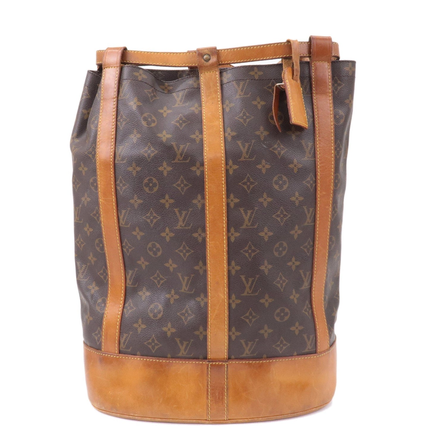 Louis Vuitton Monogram Randonnee GM Laundry Bag Brown
