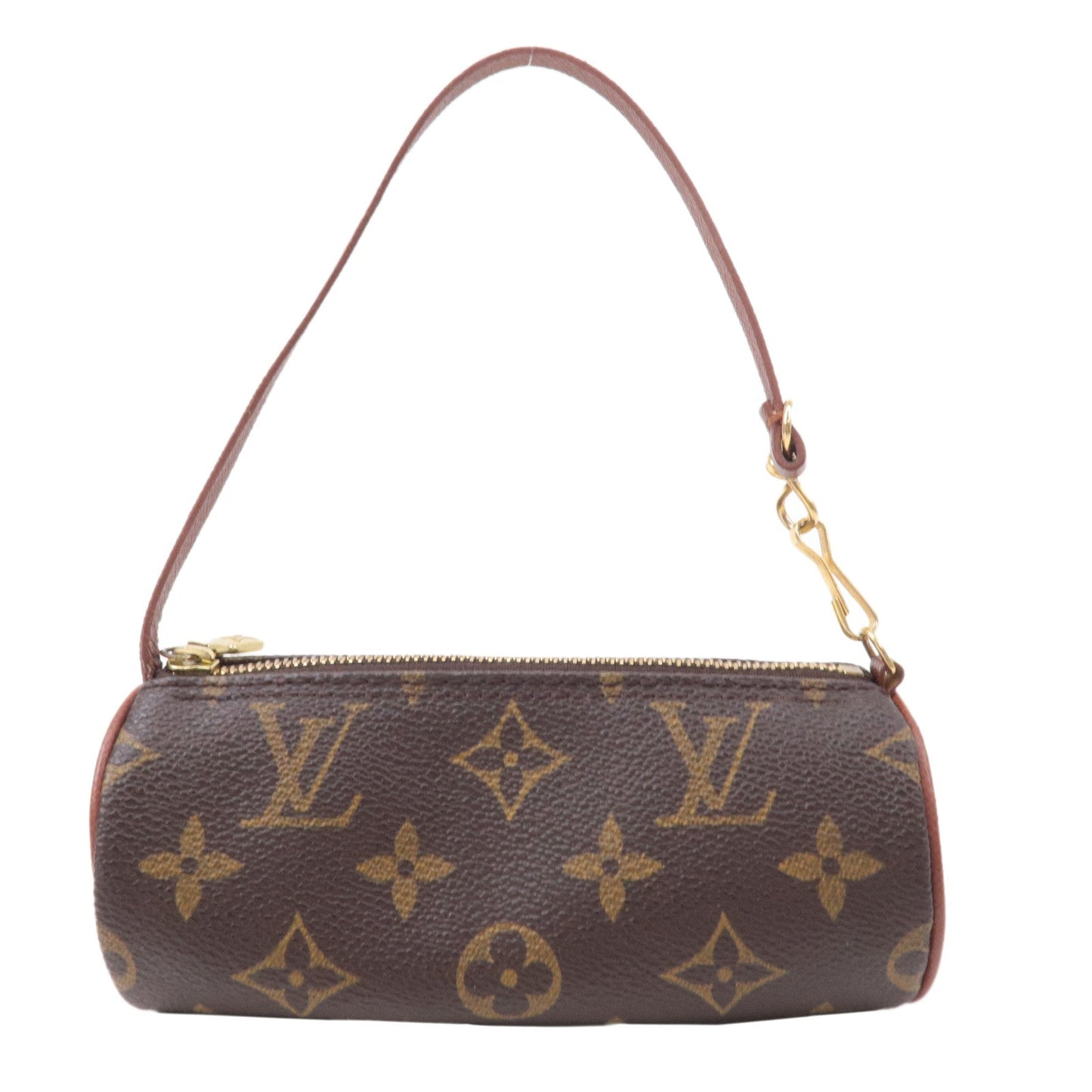 Louis Vuitton Monogram Pouch for Papillon Bag Old Type Brown